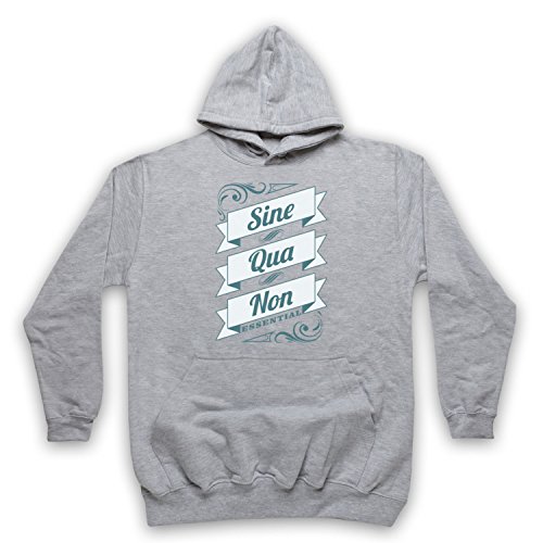 Sweat a capuche pour adulte gris XL My Icon Art & Clothing vetement confortable