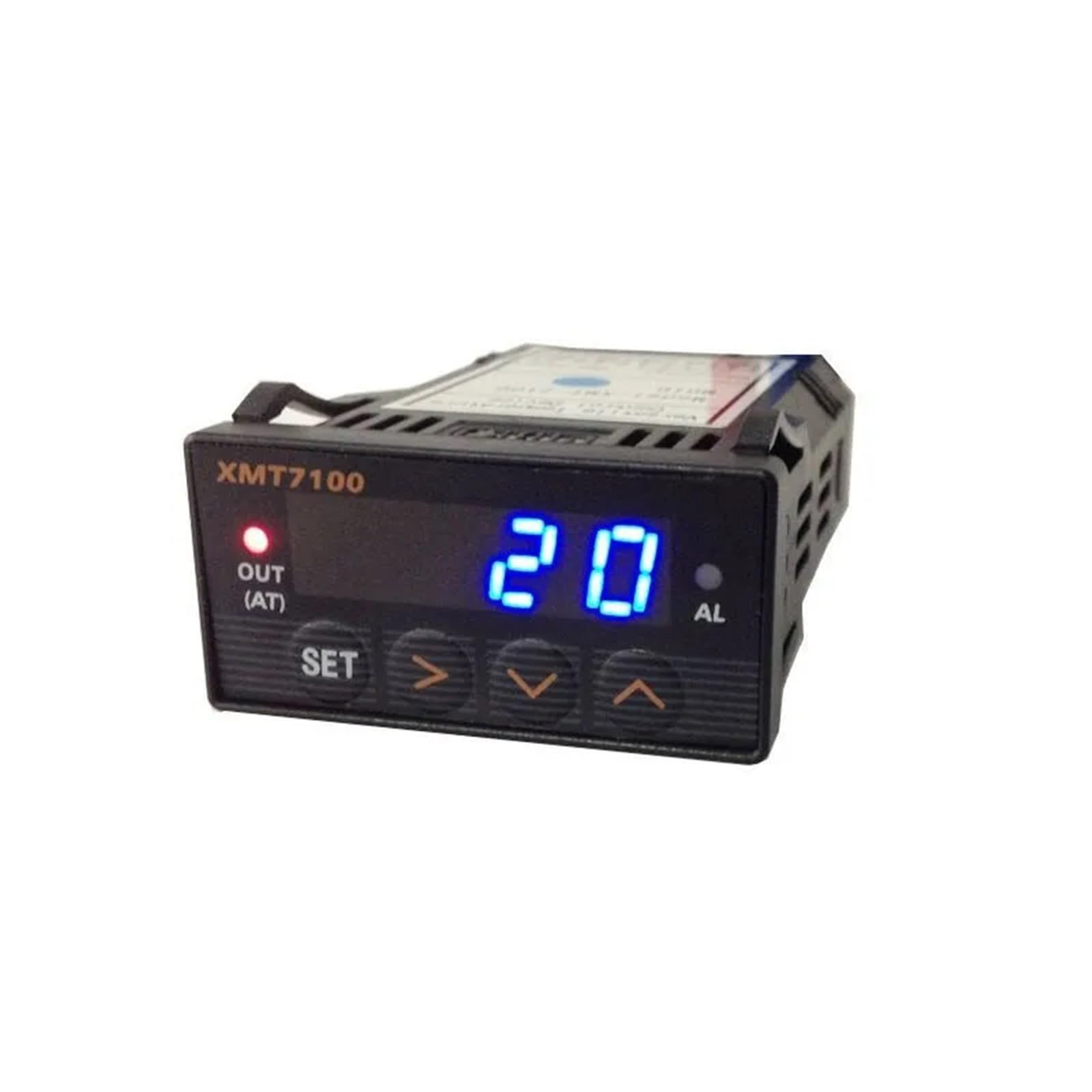 Controlador de temperatura PID inteligente CA/CC 85-260 V con pantalla LED roja
