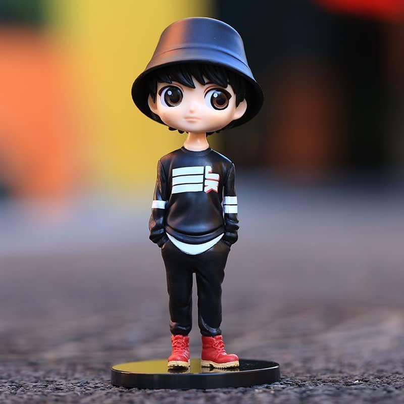 Image of TinyTan Mic Drop Jung Kook Action Figure- Miniature Toy Figure (Doll) Special Edition for Car Dashboard, Decoration, Cake, Office Desk & Study Table (Pack of 1) (Height- 15cm)