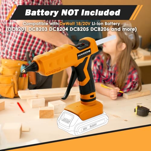 100W Cordless Hot Glue Gun