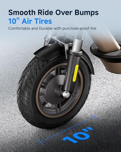 Image of ECOROAD Electric Scooter for Adults, 750W Motor & 25 MPH & 30-35 Miles Long Range, 8.5&10 inch Tires with Dual Suspension, Foldable Commuting E Scooter with App Control