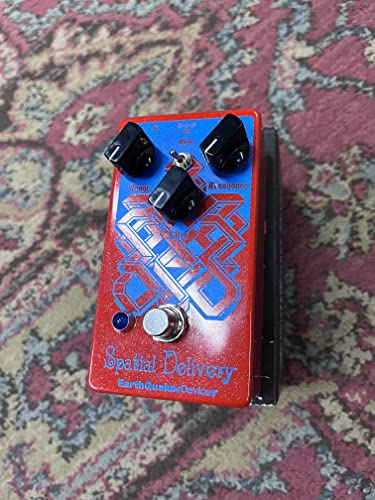 EarthQuaker Spatial Delivery V2 - Envelope Filter w/Sample Red Sparkle & Blue