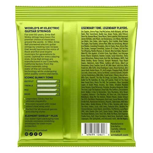 Image of Ernie Ball 7-String Regular Slinky Nickel Wound Electric Guitar Strings, 10-56 Gauge (P02621)