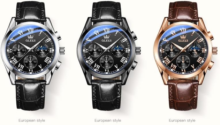 Diagram illustrating the sun, moon, and stars display for daytime and nighttime indication on the watch's 24-hour subdial.