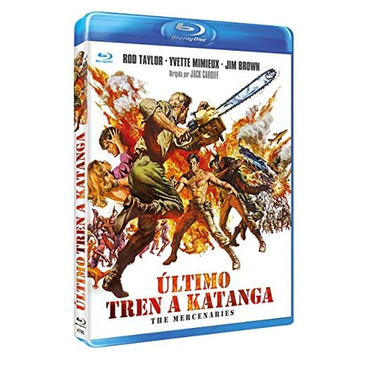 Último Tren A Katanga BD 1968 The Mercenaries [Blu-ray]
