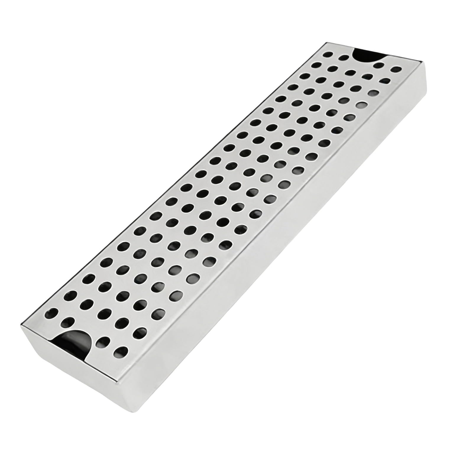 Elnwnnkc Portable Stainless Steel Drainer for High Traffics Restaurants Drip Tray Draining Rack for Coffee Shop Utensils Kitchen Sink Rack