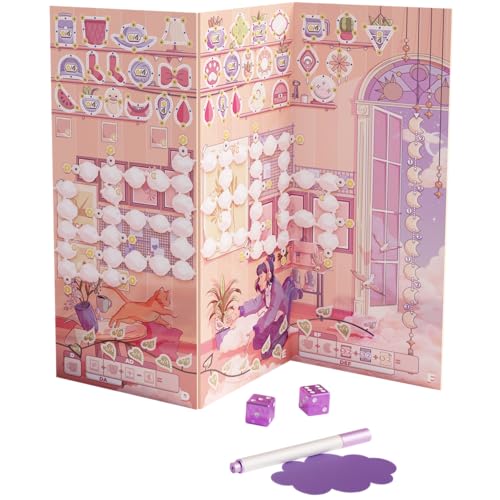 Daydream juego de mesa roll-and-write con tableros plegables miniatura 4