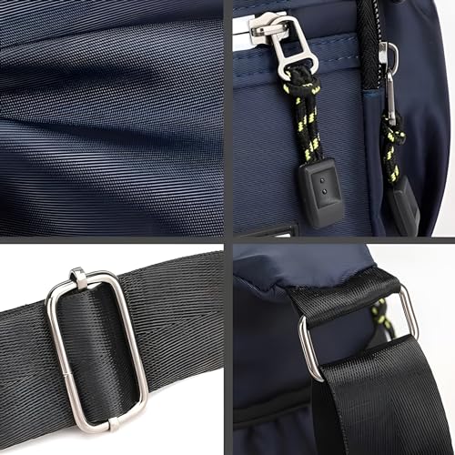 Waterproof Light Leisure Bag,Messenger Bag for Menwomen,Large Women 15.6 Inch Laptop Bag Waterproof Messenger Bag4