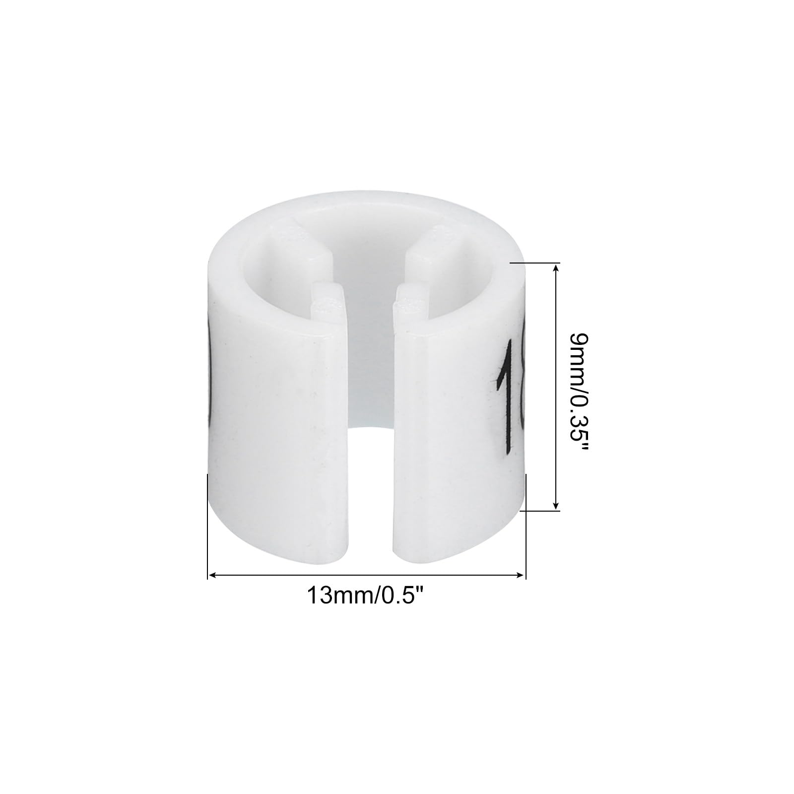 Segnataglie Per Appendini - 100 Pezzi Numerati Nero | Per Negozi Abbigliamento - Foto 11