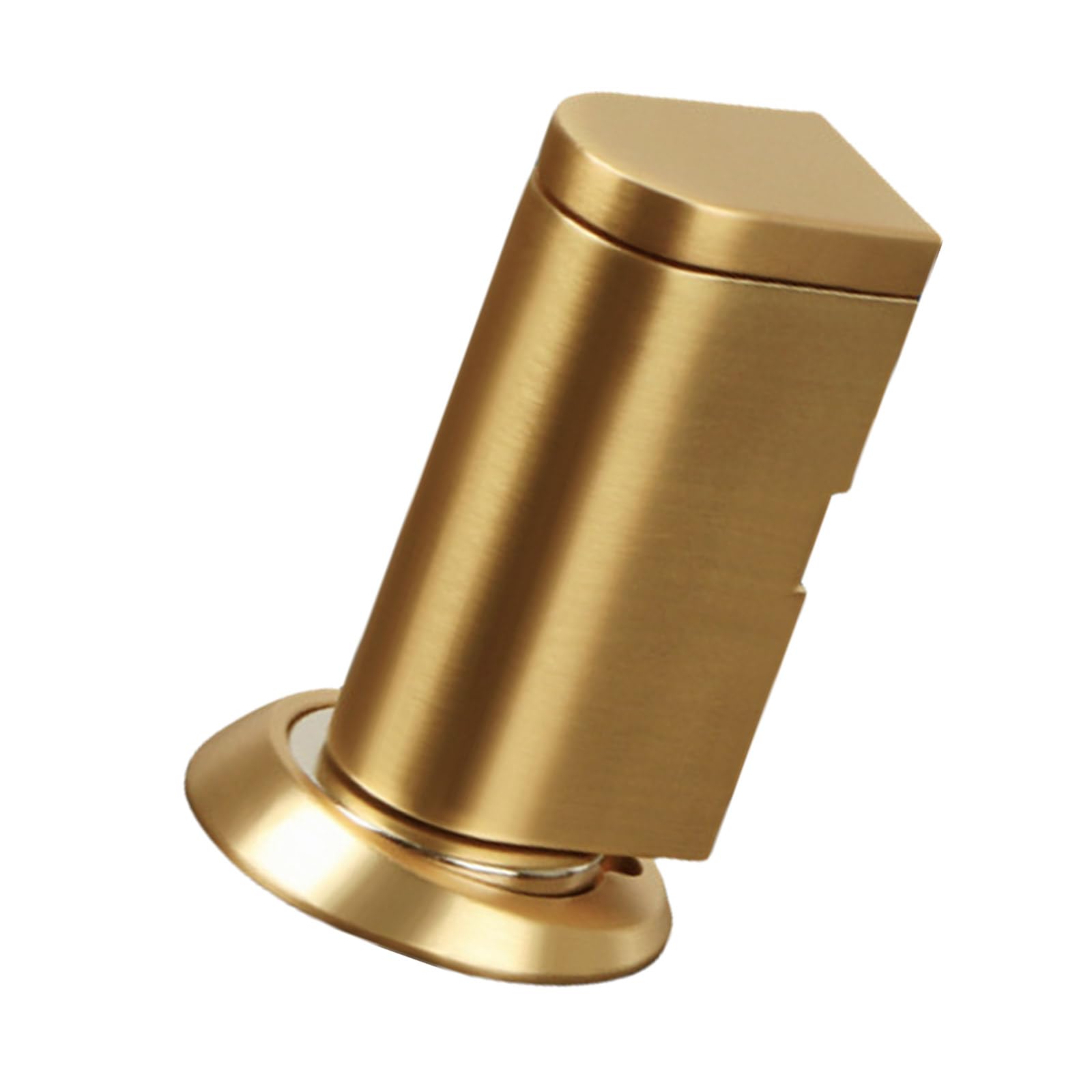 Nucelit Brushed Gold Duty Door Block Simple Setups Not Drilling Door Catches Suitable For Any Type Homes Hardware