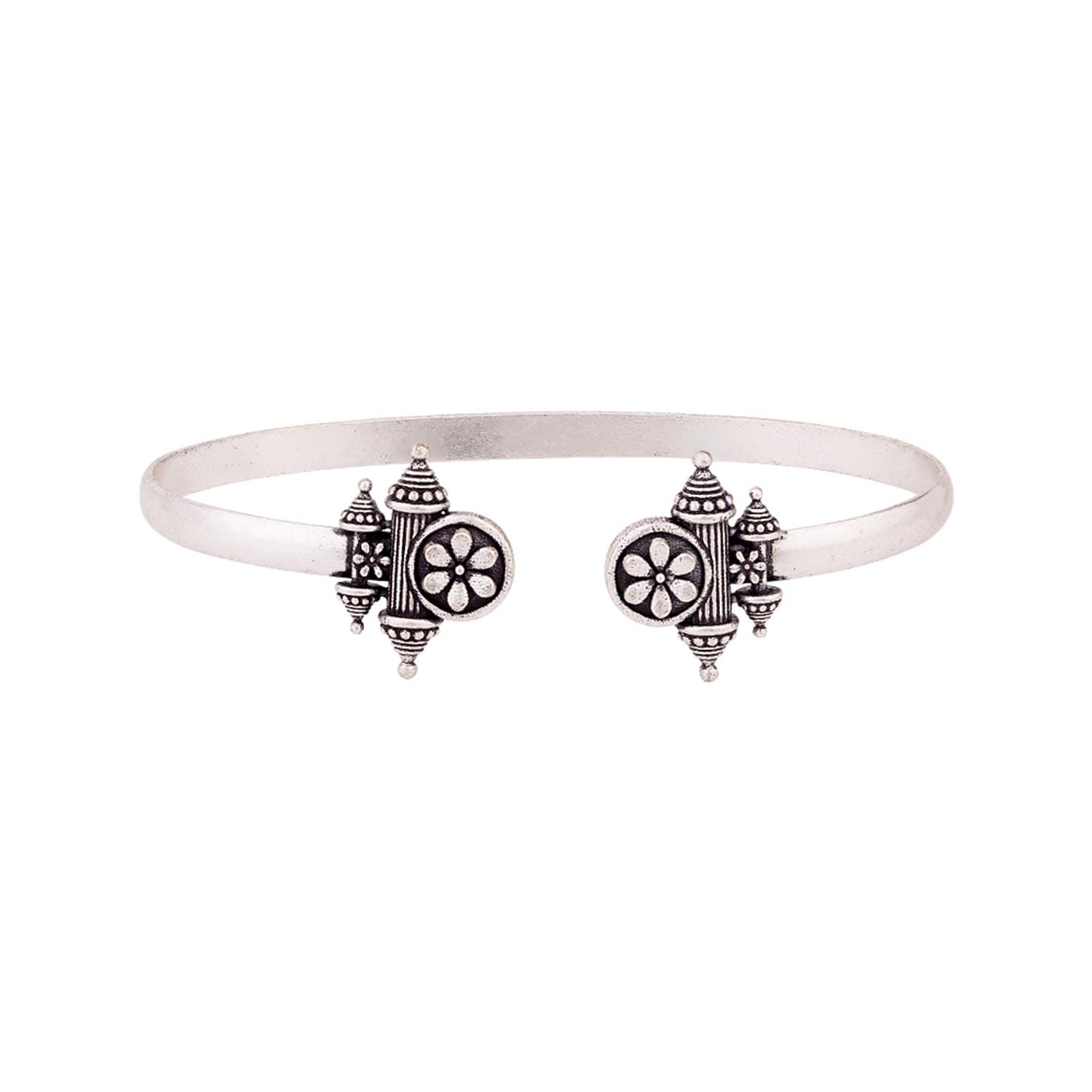 Nayantara Vintage Style Bracelet - Elegant Pink Stone Design