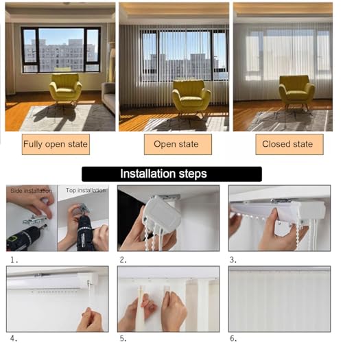 Persianas verticales regulables: la solución perfecta para separar ambientes sin perder claridad 8