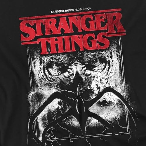 T-shirt Stranger Things Vecna manches longues noir vêtement mixte Mindflayer
