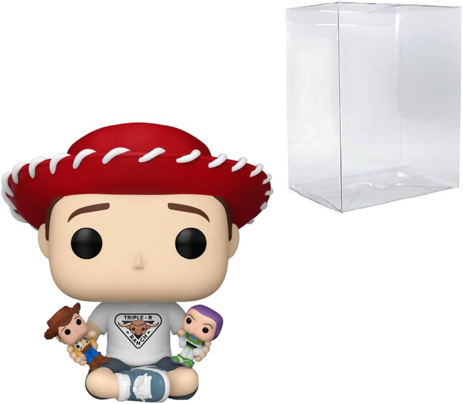 POP! Disney: Toy Story 30th Anniversary - Andy #1596 Bundled with Compatible Box Protector Case