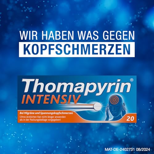 Thomapyrin Intensiv Schmerzmittel zur Behandlung von Migräne
