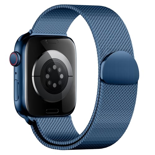 Apple Watch�p�o���h 49mm 46mm 45mm 44mm 42mm 41mm 40mm 38mm �X�e�����X�X�`�[�����b�V�����[�v�X�g���b�v ���C�N���X�v�o���h iWatch Series Ultra 3 2 SE 11 10 9 8 7 6