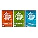 Beyond Broth - 3 Flavor Variety Pack - Vegan Instant Broth - USDA Organic Herbal Sipping Broth - (3 Packets, 1 of Each Flavor)