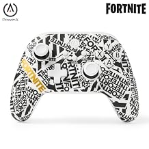 PowerA OPS v1 Wireless Controller for Cloud Gaming Fortnite EditionPC Gaming Controller, Wireless, Wired, Bluetooth, Rechargeable, gamepad, Fortnite, Mappable Buttons, Hall Effect Thumbsticks, Turbo Button, Trigger locks, Windows 10/11,
