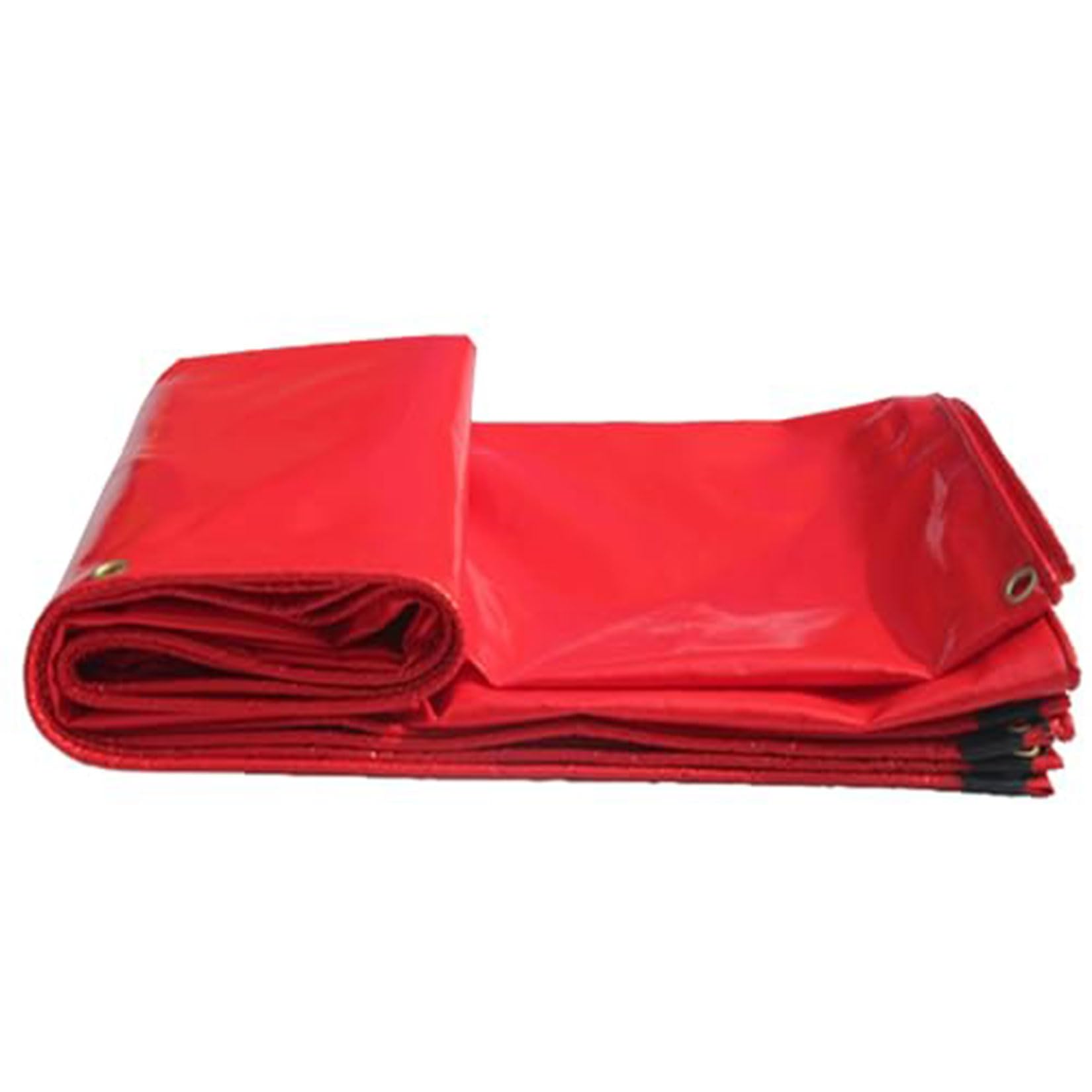 yurstcggh Tarpaulin Sheet 2×8m Red Shed Roof Covering,Large tarpaulin waterproof heavy duty,Waterproof Cover Tarp Ground Sheet,for Garden,Gazebo,Camping,Furniture,Shed