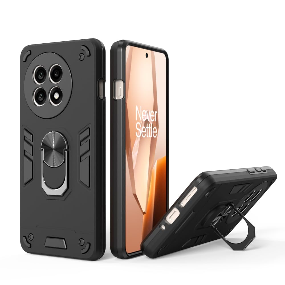 NDCOM for OnePlus 13R Back Cover | Premium OnePlus 13R Case for Maximum Protection | Stylish Design OnePlus 13R Cover | Ring Holder Case-image-9