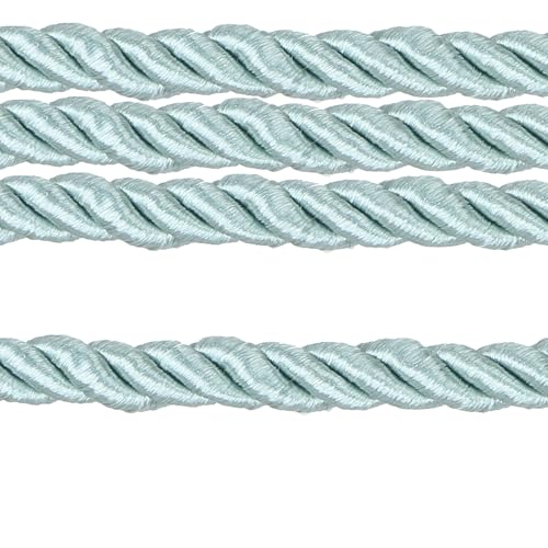 Cordón trenzado beige de 7mm para reparar tapizados desgastados y remates de costura imperfectos 2