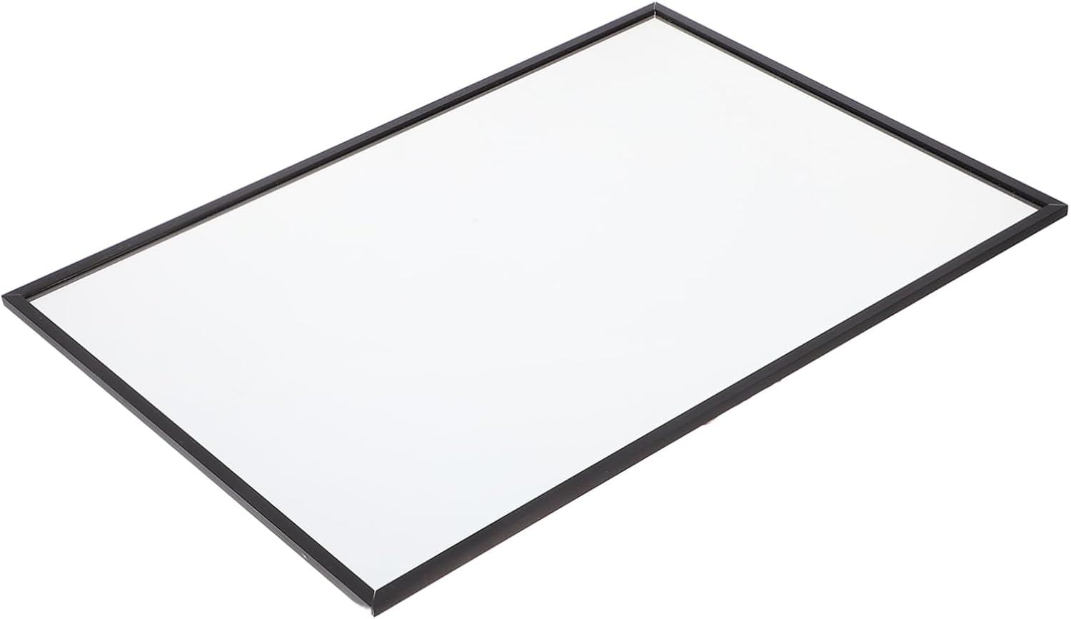 Garneck High Definition Makeup and Dressing Mirror for Shoes Small Freestanding Floor Mirror with Aluminum Alloy Frame for Home Store Bedroom Dormitory and Entryway Use