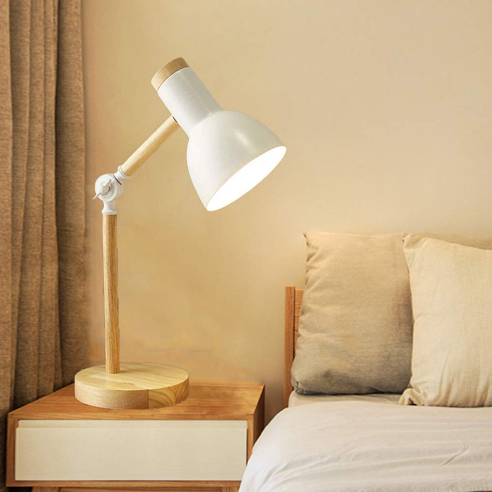 Mengjay Tafellamp - E27 Tafellamp, modern bedlampje van stof
