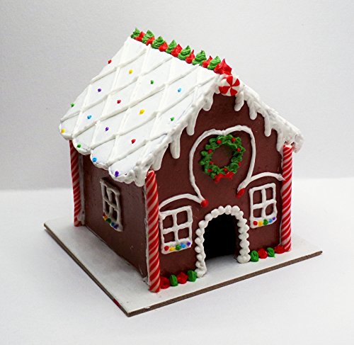 Christmas Gingerbread House Doll Food Decoration For 14 Inch 18