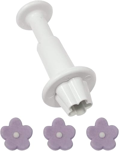 Miniatura 4 de PME Cortadores de émbolo, flor de flor, paquete de 4, juego de 4