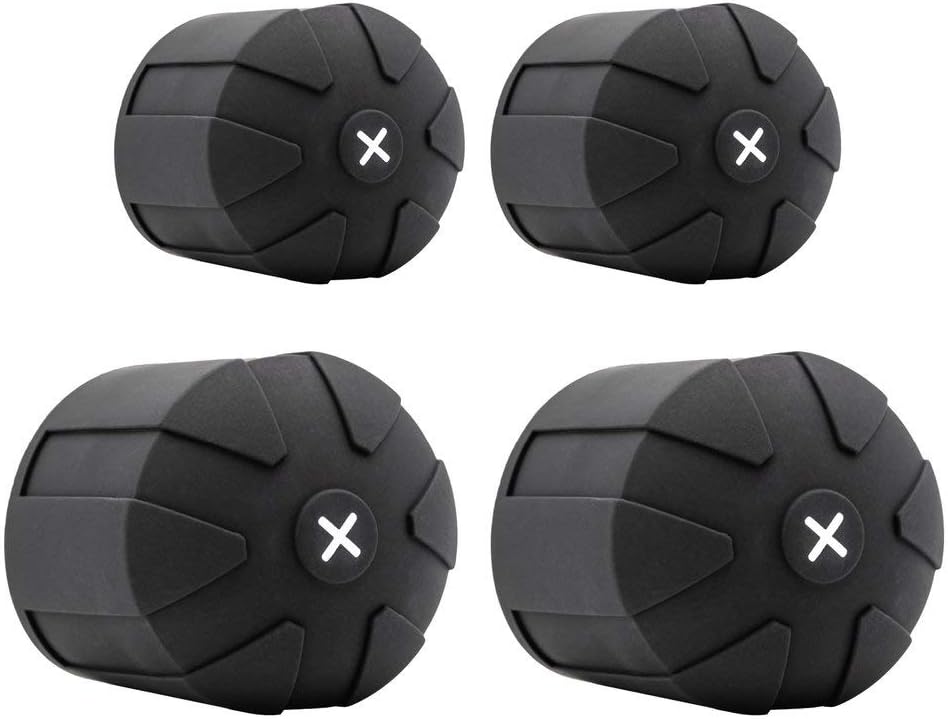 KUVRD Universal Lens Cap 2.0 - Fits 99% DSLR Lenses, Element Proof, Lifetime Coverage, Micro & Magnum (Bundle), 4-Pack