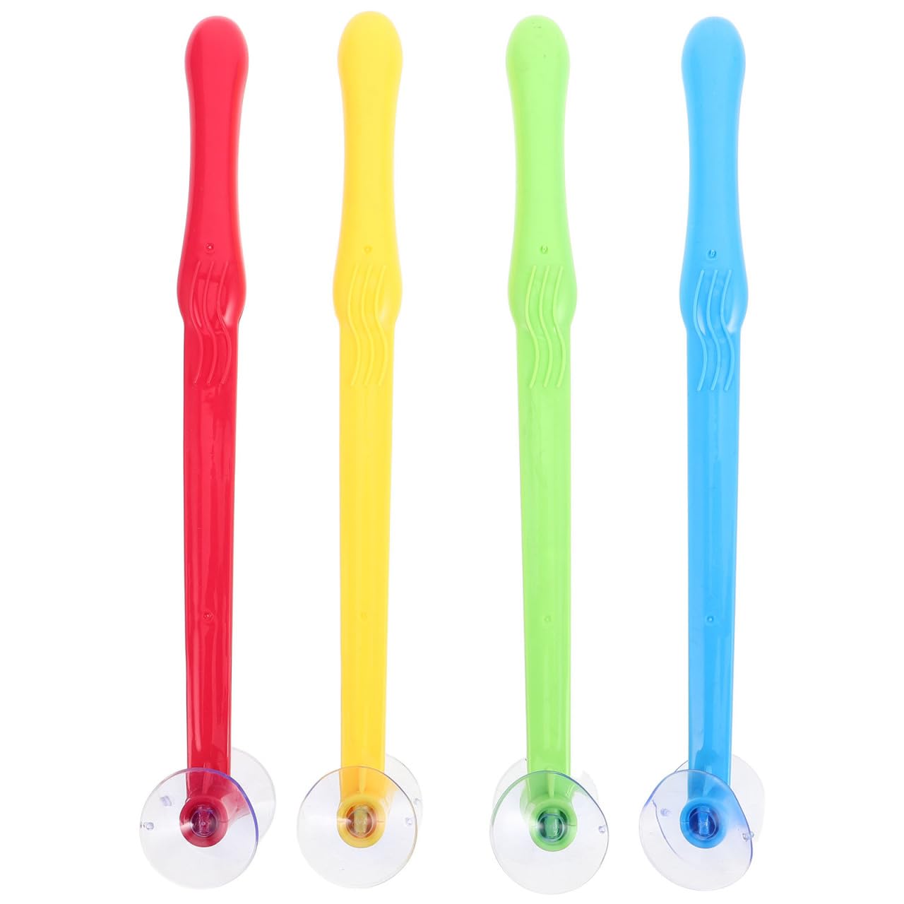 FRCOLOR Kinder Saugnapf Hammer Spielzeug Kunststoff Für Reaktionstraining Und Frühkindliches Lernen 4 Stück Bunt Interaktives Familien Spiel