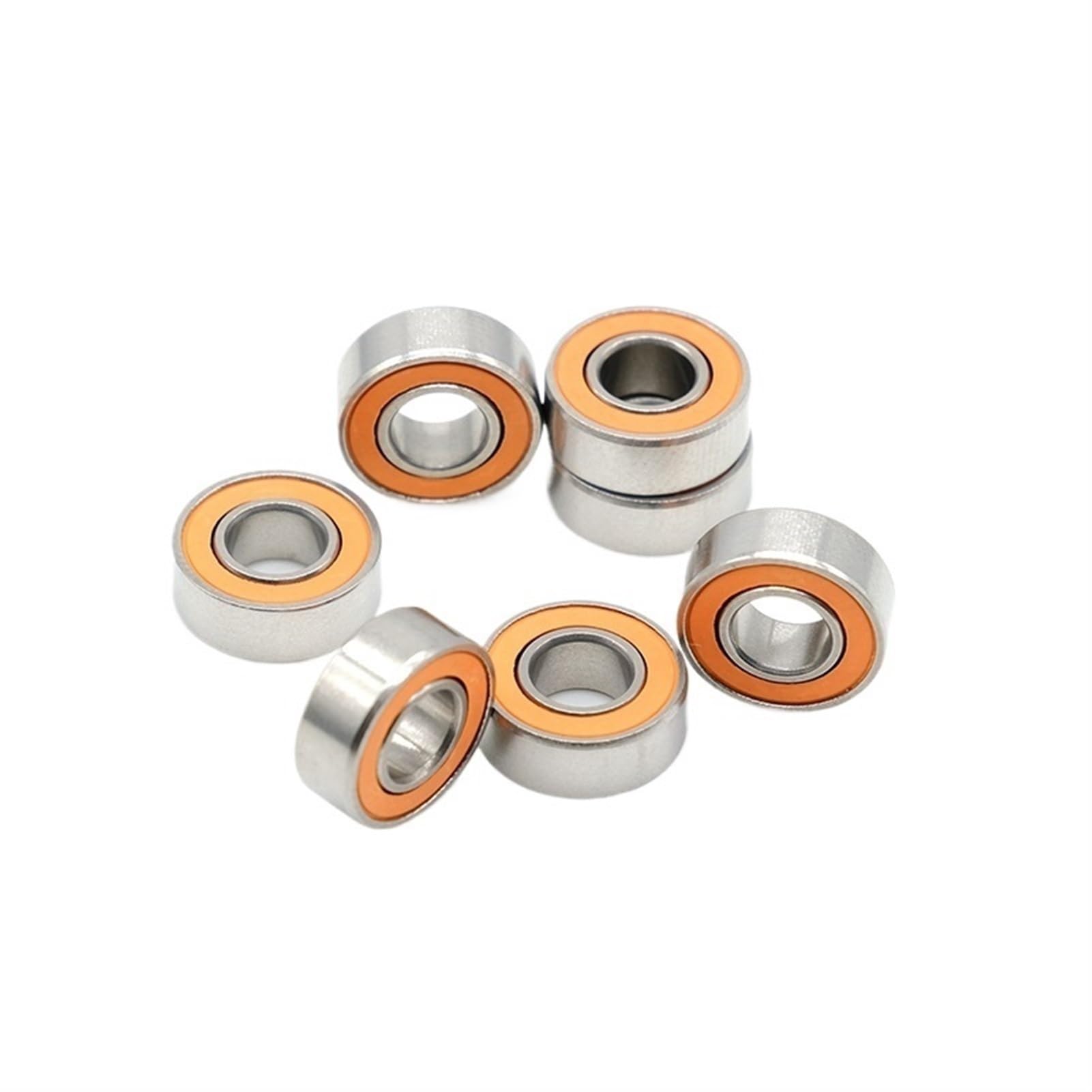Cuscinetti a sfere a gola profonda 8 PZ SMR115 2RS W3 Cuscinetto 5x11x3 mm CB ABEC7 Cuscinetto In Ceramica Ibrido In Acciaio Inox SECCO Oceano Mulinelli Da Pesca Cuscinetti a sfera SMR115 W3