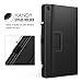 MoKo Case for All-New Fire HD 8 Tablet (7th/8th Generation, 2017/2018 Release) - Slim Folding Stand Cover for Fire HD 8, Black (with Auto Wake/Sleep)