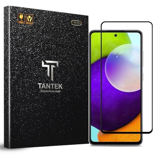 Image of TitanGuard Tempered Glass Screen Protector Guard for Samsung Galaxy M31S, A51, A52, A52S and Galaxy A52-9H Hardness, Military Grade, Anti-Static, Easy Installation Kit - 1 PACK