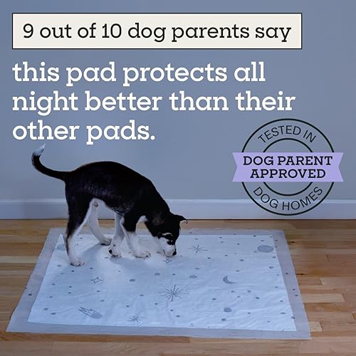 Image of Pet Life Unlimited Overnight XXL Puppy Pads for Dogs, Potty Training Pee Pads, 30 Count, 30 inch x 36 inch, Leak-Proof, Super Absorbent, Quick-Dry Overnight Protection, Made in USA