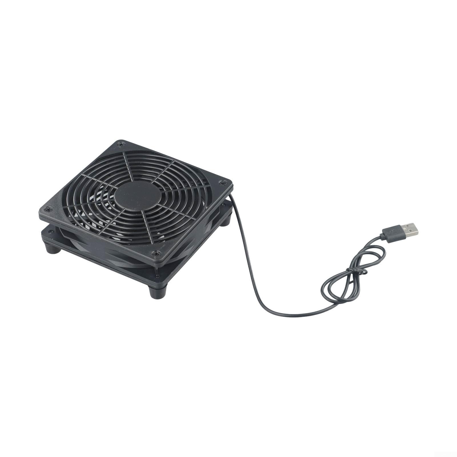 Yhenlovtt Ventola di raffreddamento USB da 5 V per dispositivi di dimensioni 120 mm, per mantenere le prestazioni nei giochi (A)