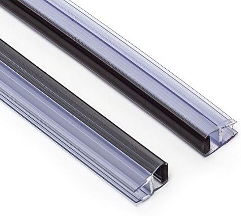 Shower Seals Gap Seal Magnetic Door Seal Glass Thickness 4-6mm Shower Seal Bath Shower Seal Set of Magnetic Seal Shower Enclosure Seal PS016 90cm