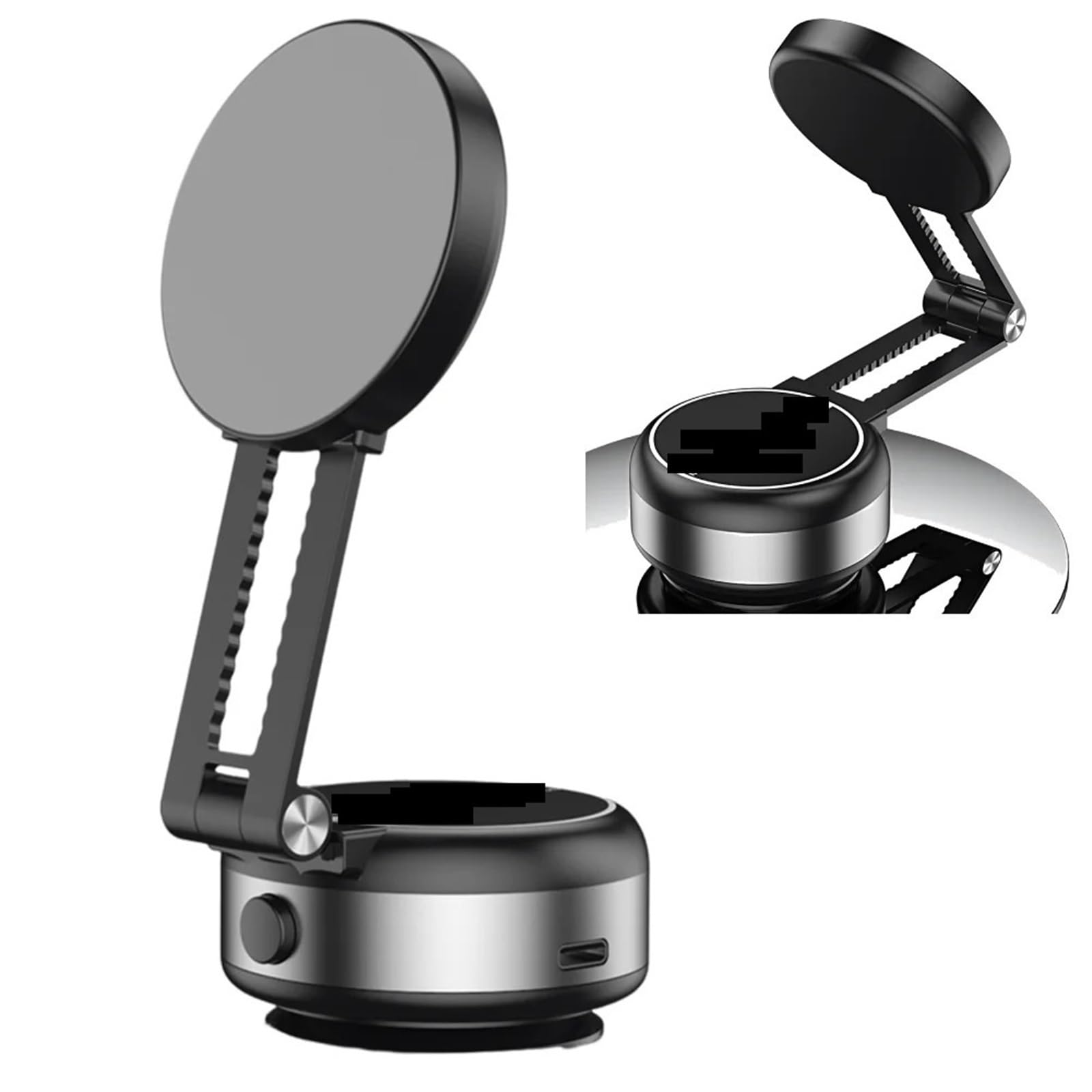 Soporte Movil Coche Supporto Telefono Auto Supporto per Telefono a Ventosa Magnetica per 16/15/14/13/12 PRO Max Plus Supporto per Telefono per Auto Regolabile a 360° Supporto per Auto