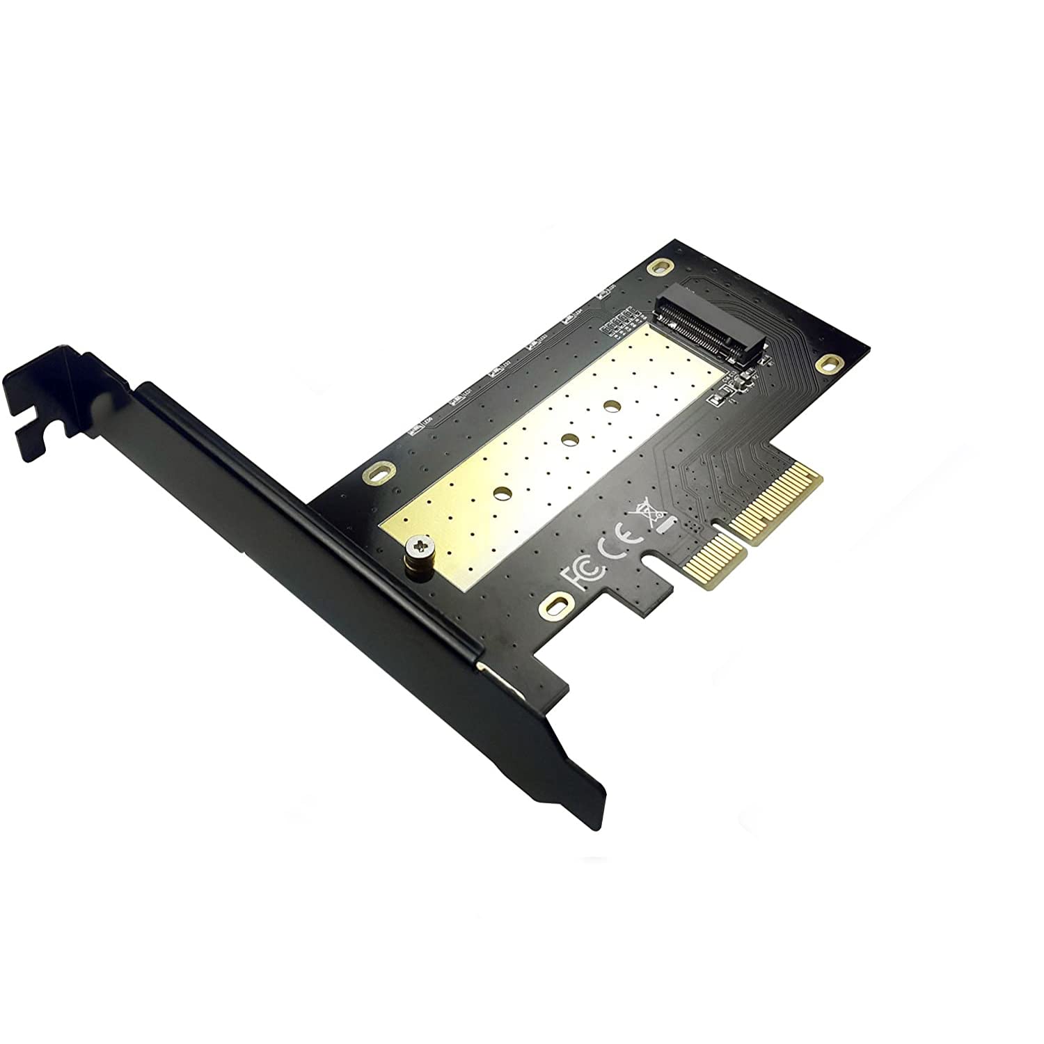 Etzin Micro Connectors M.2 NVMe PCIe x4 Adapter Compatible with M.2 SSD up to 80mm Length Converts one M.2 (M Key) SSD to PCIe x4 interface-EPL-753PC.-image-48