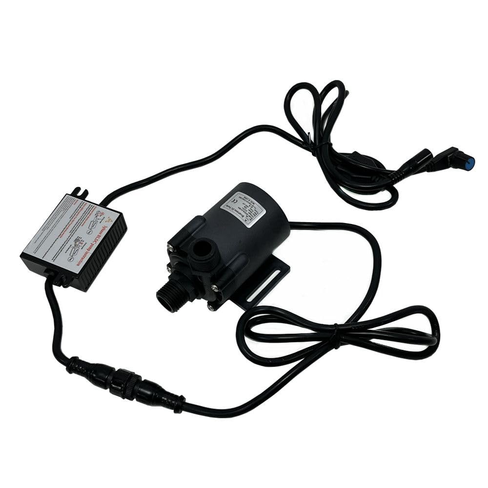 SHYSKY DC55E-24160A 24VDC Mała, energooszczędna bezszczotkowa pompa wodna 80W 16m Lift 2400LPH Niski poziom hałasu, regulacja prędkości, dla cyrkulacji wody Zwiększanie ciśnienia System chłodzenia