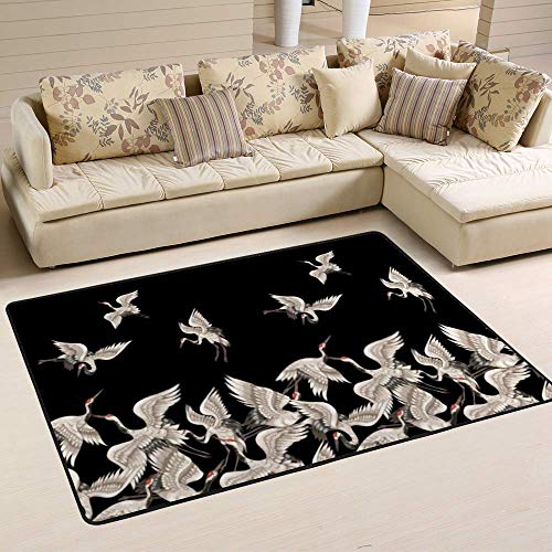 Tapis de salon en velours corail haut de gamme et coton stretch