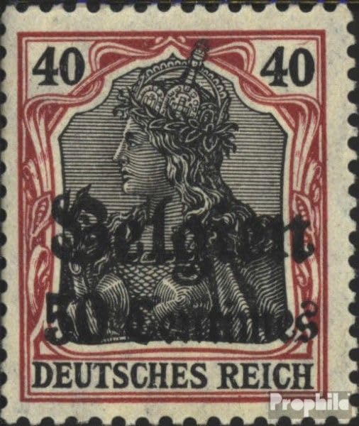 Prophila Collection Allemand Poste Pays dans Belgique 5I avec charnière 1914 Allemagne Timbres pour collectionneurs