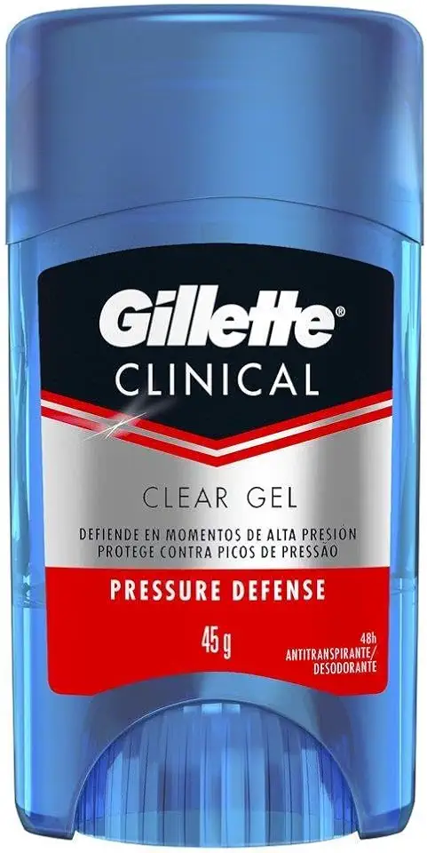 Gillette, Desodorante Gel Clinical Pressure Defense, 45G
