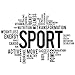 Produktbild jiushizq Sport Wandaufkleber Zitate PVC Abnehmbare Selbstklebende Wandtattoos Gym Wall Decor Aufkleber 59 cm X 86 cm