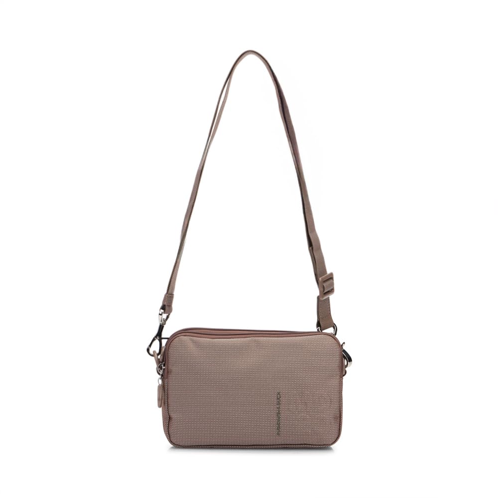 MANDARINA DUCK MD20 Crossbody Camera Bag Taupe