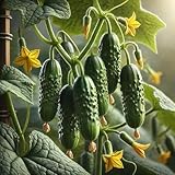 Cucumber Gherkin Wisconsin SMR 58 Seeds – Open-Pollinated | 55 Days to Harvest | Heirloom Pickling Variety with Crisp Texture & Rich Flavor