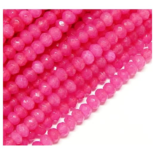 Cuentas de ágata y jaspe de piedras preciosas, 4 mm, redondas, 110 unidades, piedras semipreciosas para joyas, cadenas, pulseras (ágata rosa)