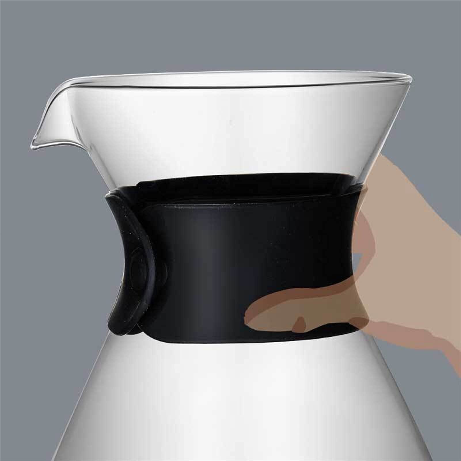 Caraffe per caffè Bollitore da caffè 400ml Glass Coffee Caffettiera Dripper Moka Maker Maker Percolatore Barista Strumenti Attrezzi per caffè espresso Bollitore MANUALE PERFETTO PER L'AMANTO DEL CAFFÈ