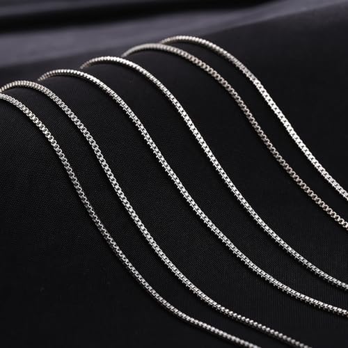 A Simple Necklaces for Women Sterling Silver - Hypoallergenic & Tarnish-Resistant, 16-26 Inch Variants with Elegant Gift Box