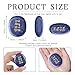 QINJIEJIE One Day at A Time Lapis Lazuli Worry Stone Healing Crystal Thumb Stones Thinking of You Gifts for Anxiety Relief Items You Got This Inspirational for Friend Encouragement Gift for Women Men